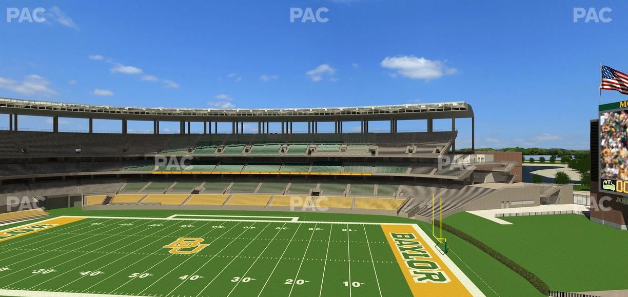 McLane Stadium - Section 303 Seat View