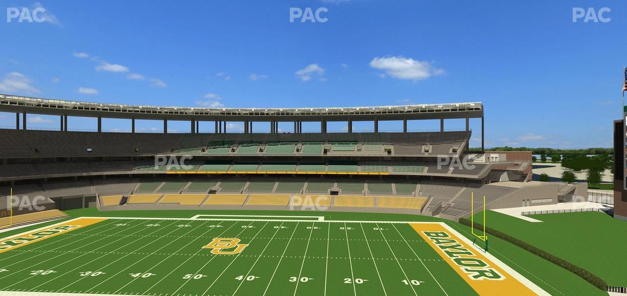 McLane Stadium - Section 304 Seat View