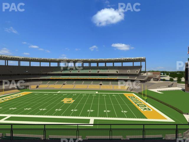 McLane Stadium - Section 304 Seat View
