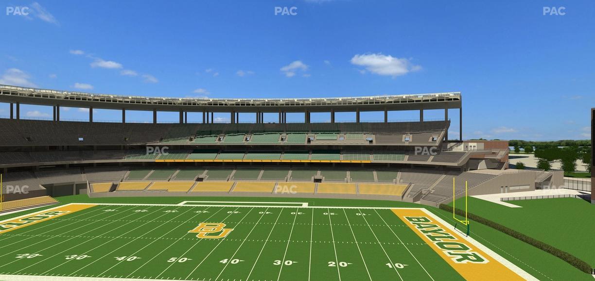 McLane Stadium - Section 304 Seat View