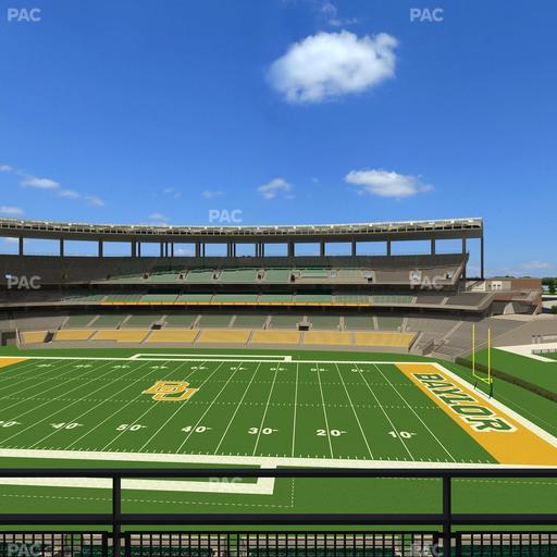 McLane Stadium - Section 304 Seat View