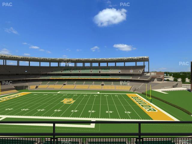 McLane Stadium - Section 304 Seat View