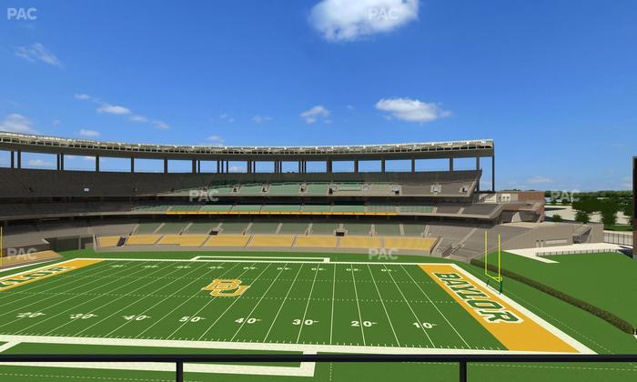 McLane Stadium - Section 304 Seat View