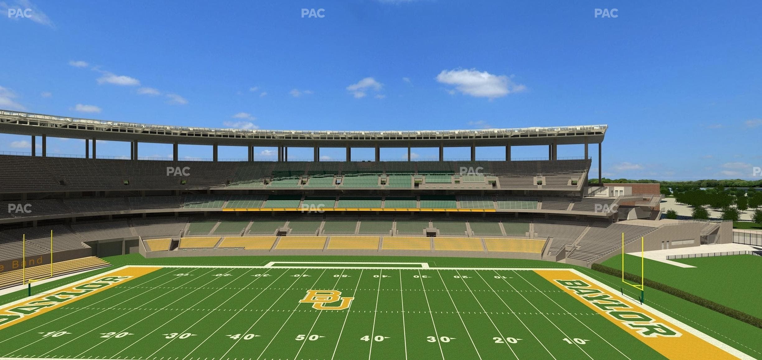 McLane Stadium - Section 305 Seat View