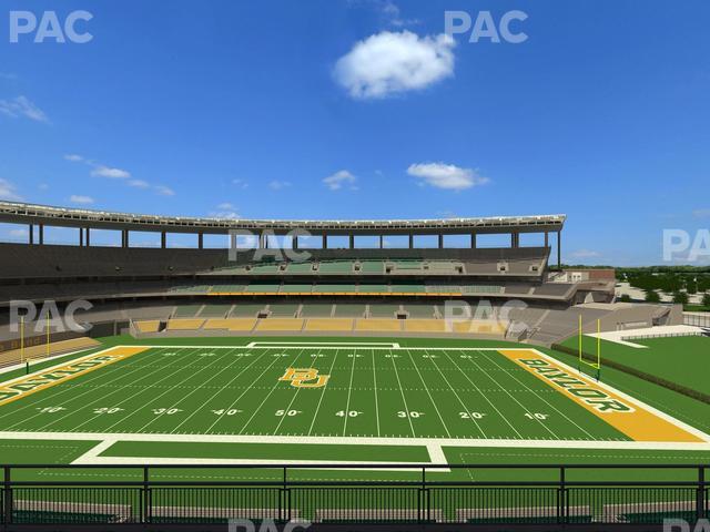 McLane Stadium - Section 305 Seat View