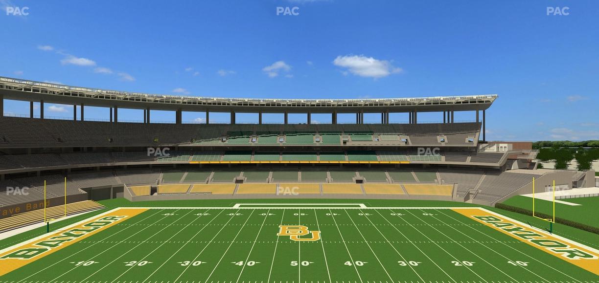 McLane Stadium - Section 306 Seat View