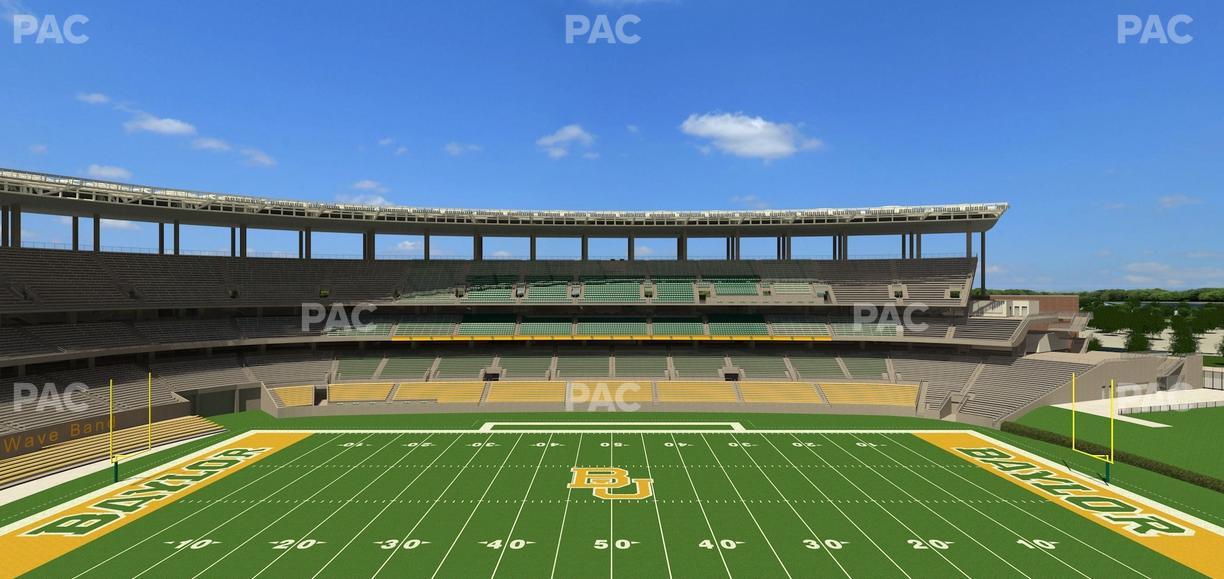McLane Stadium - Section 306 Seat View