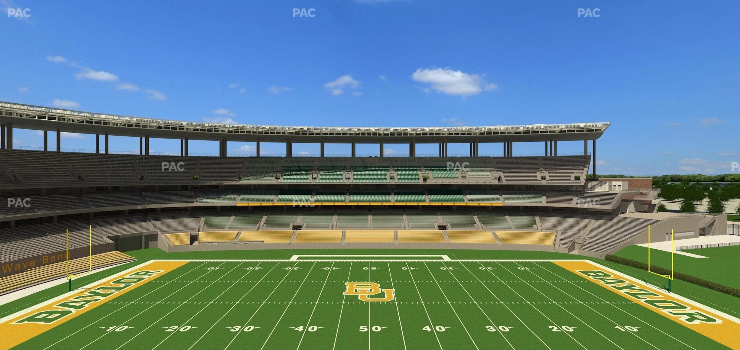 McLane Stadium - Section 306 Seat View