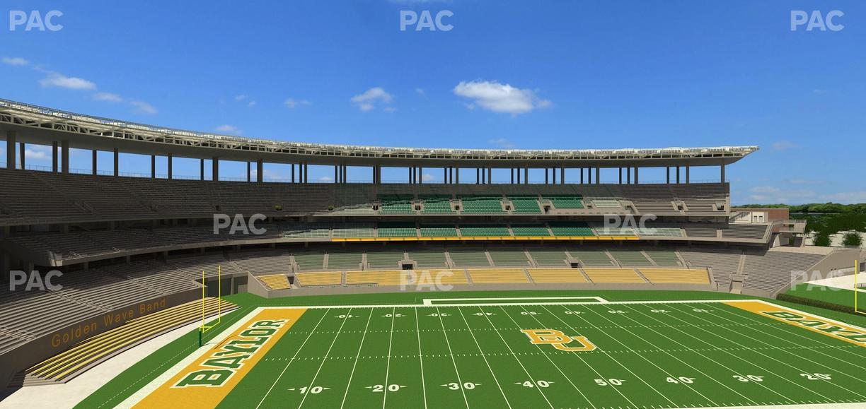 McLane Stadium - Section 308 Seat View