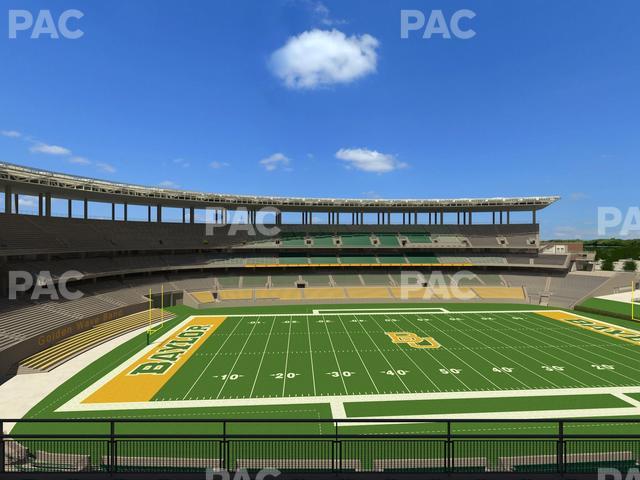 McLane Stadium - Section 308 Seat View