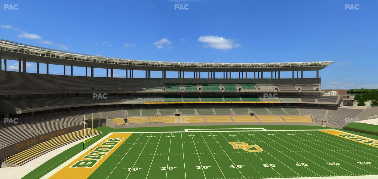McLane Stadium - Section 308 Seat View