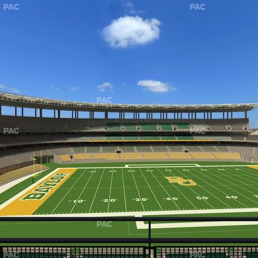 McLane Stadium - Section 308 Seat View