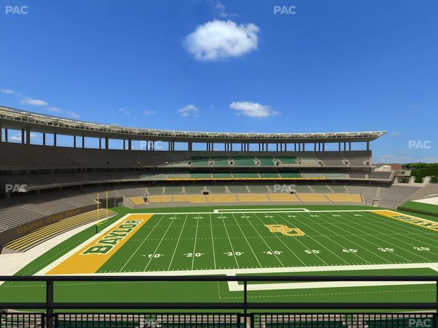McLane Stadium - Section 308 Seat View