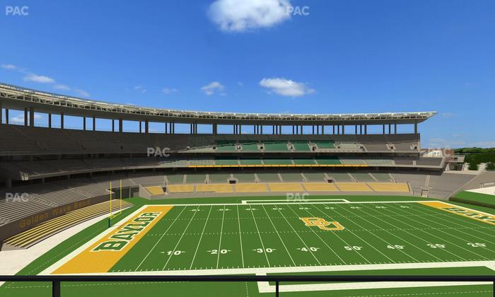 McLane Stadium - Section 308 Seat View