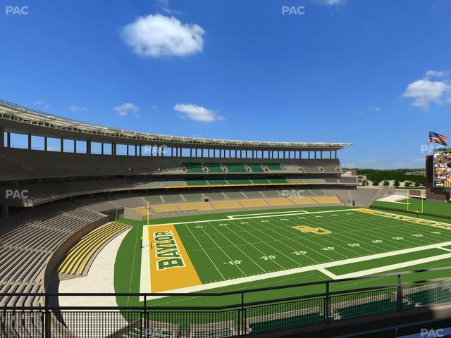 McLane Stadium - Section 310 Seat View