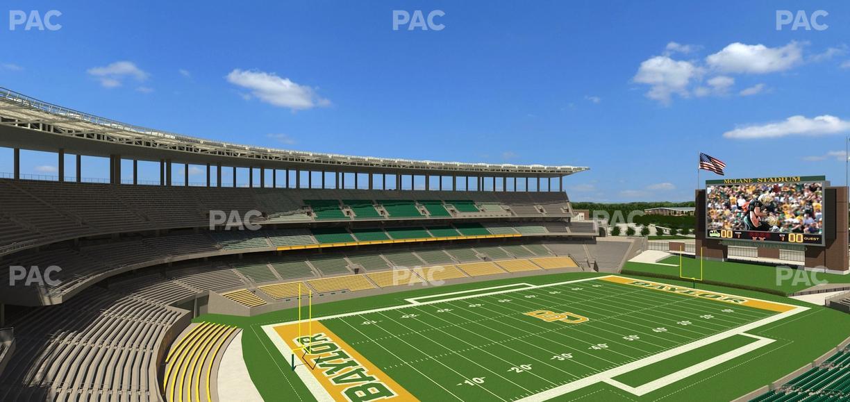 McLane Stadium - Section 311 Seat View