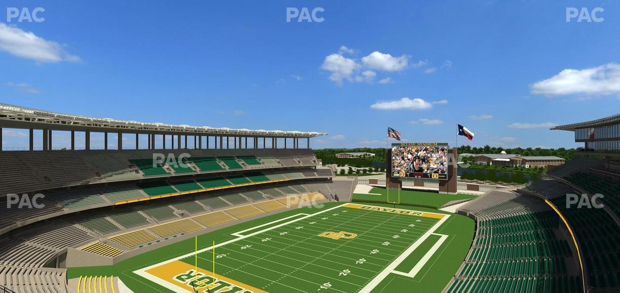 McLane Stadium - Section 312 Seat View