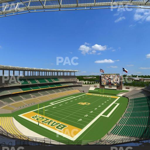 McLane Stadium - Section 312 Seat View