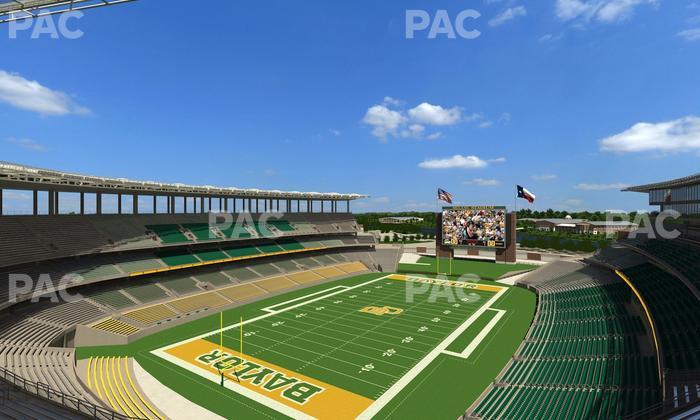 McLane Stadium - Section 312 Seat View
