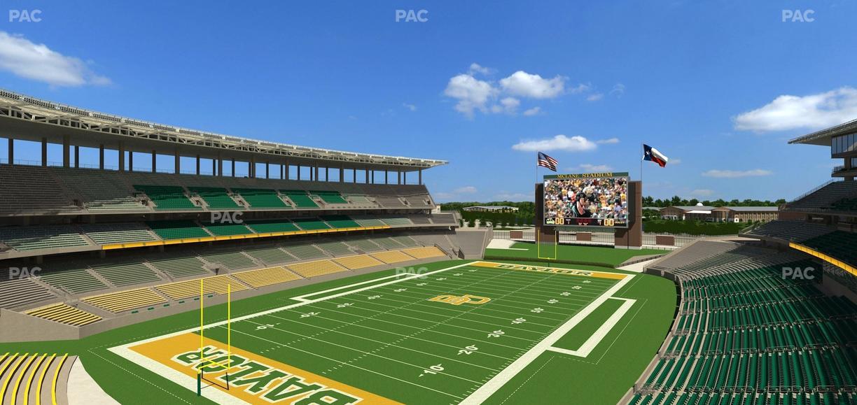 McLane Stadium - Section 312 Seat View