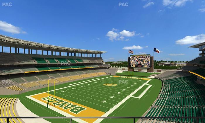 McLane Stadium - Section 312 Seat View