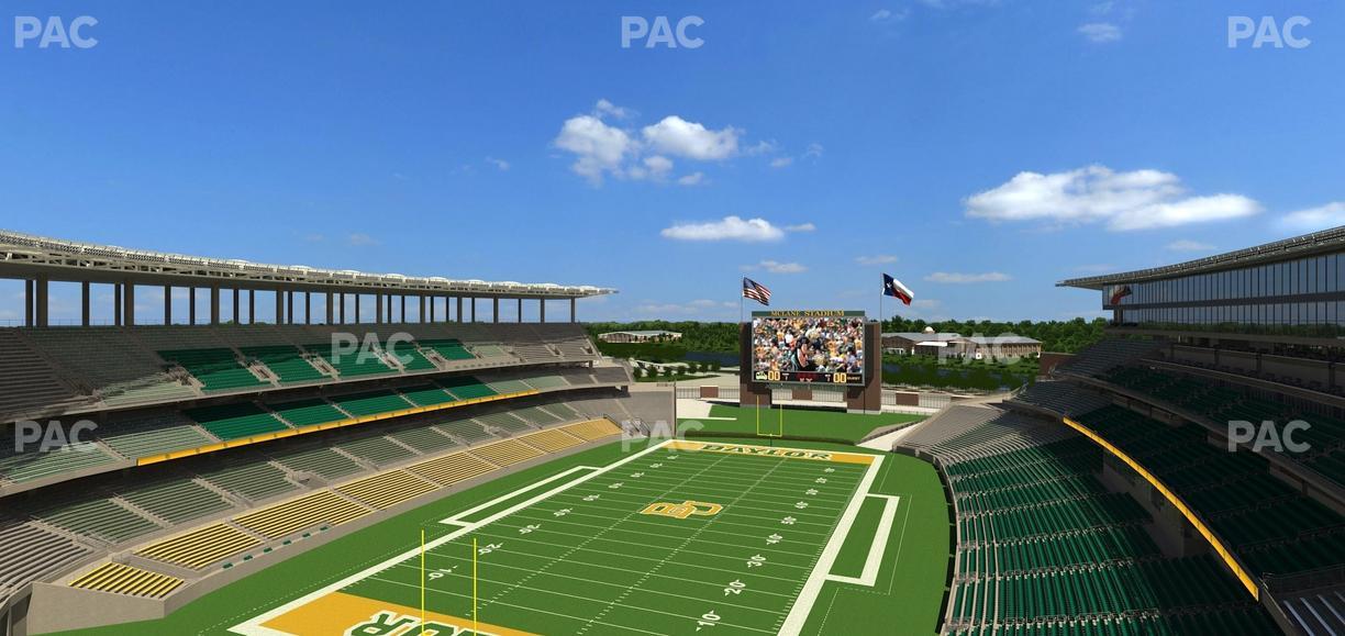McLane Stadium - Section 313 Seat View