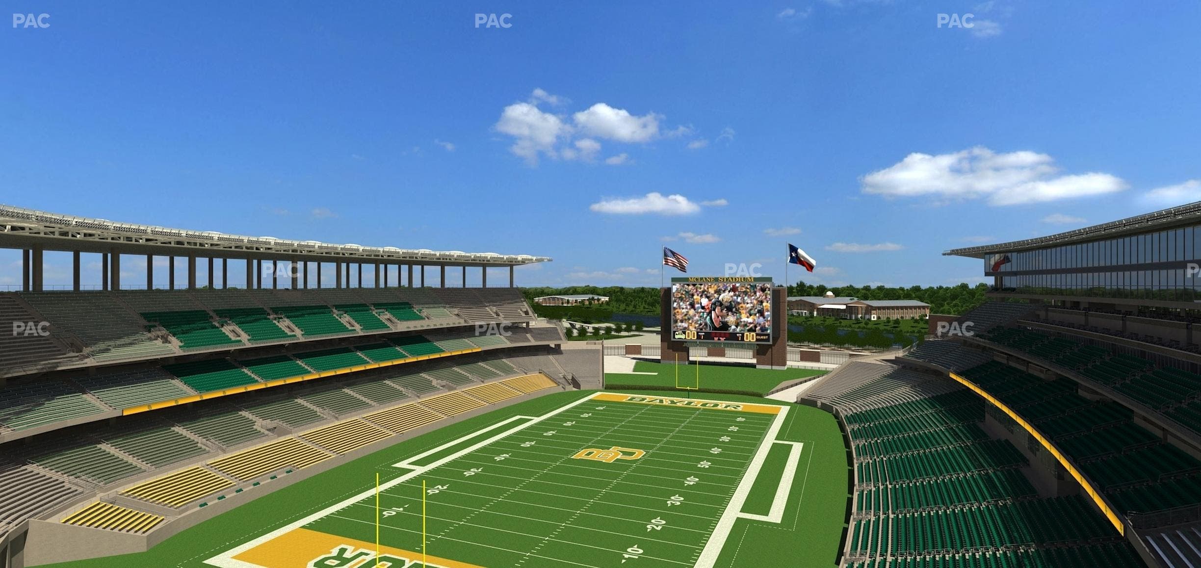 McLane Stadium - Section 313 Seat View