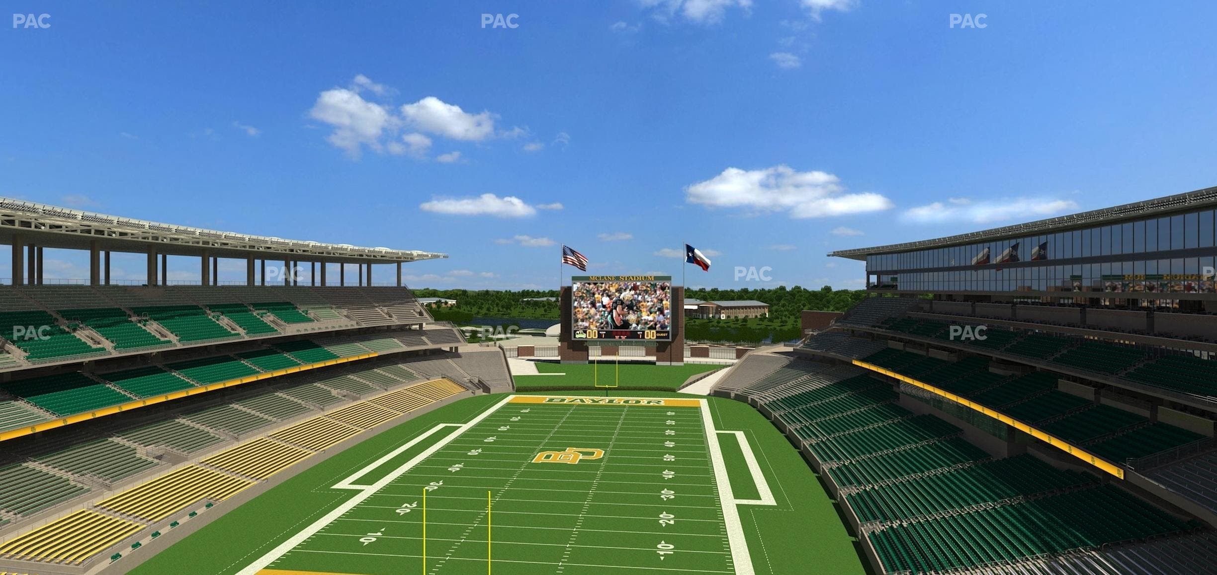 McLane Stadium - Section 314 Seat View