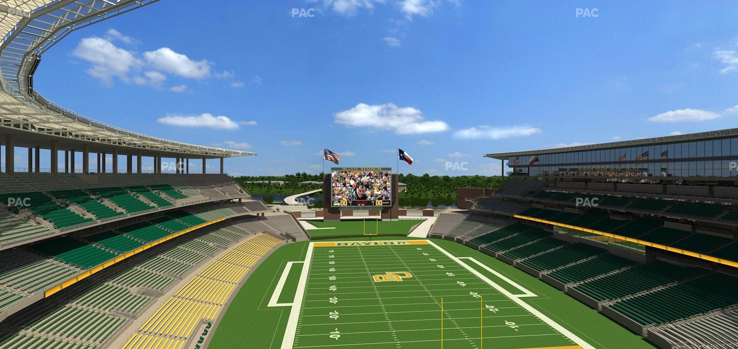 McLane Stadium - Section 316 Seat View