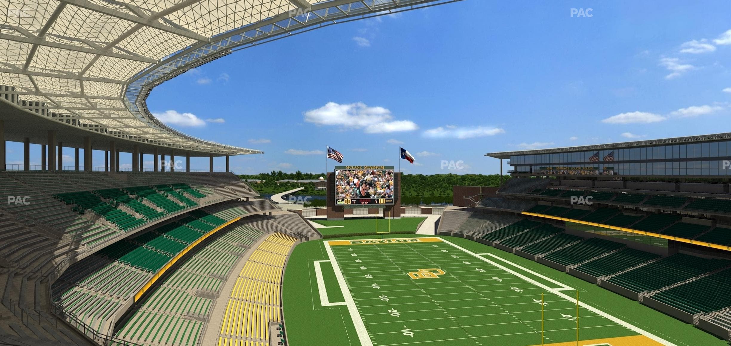 McLane Stadium - Section 317 Seat View