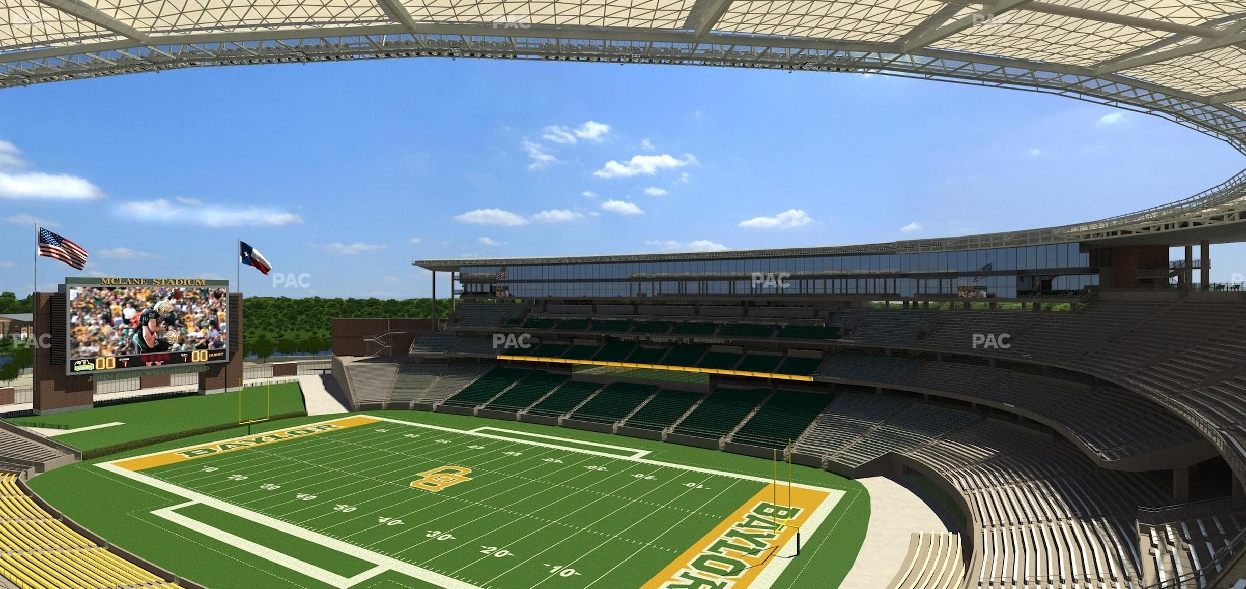 McLane Stadium - Section 319 Seat View