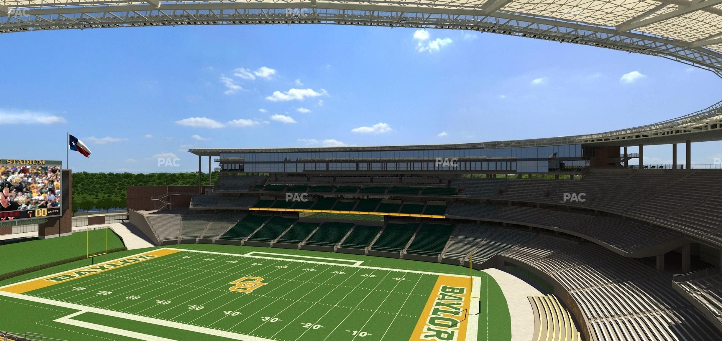 McLane Stadium - Section 320 Seat View