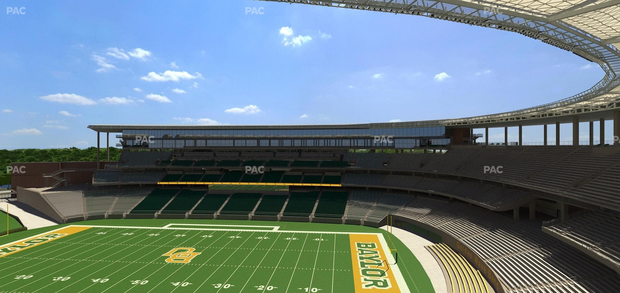 McLane Stadium - Section 321 Seat View