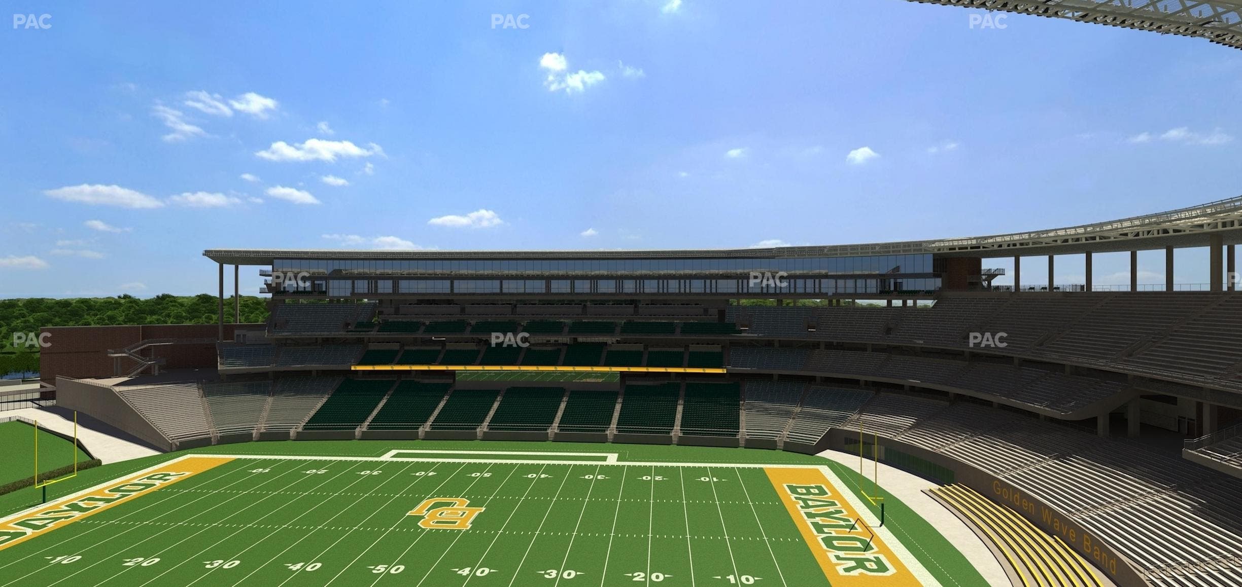 McLane Stadium - Section 322 Seat View