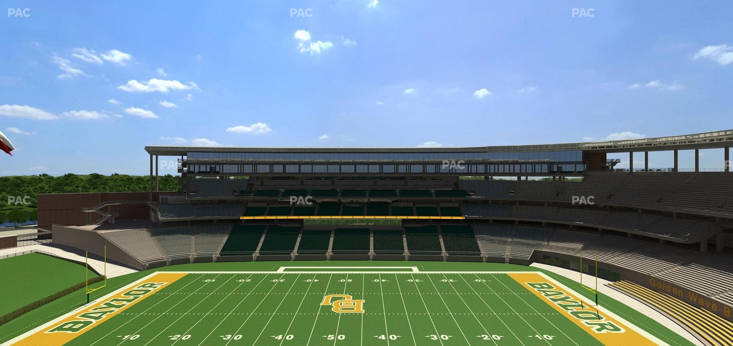 McLane Stadium - Section 324 Seat View