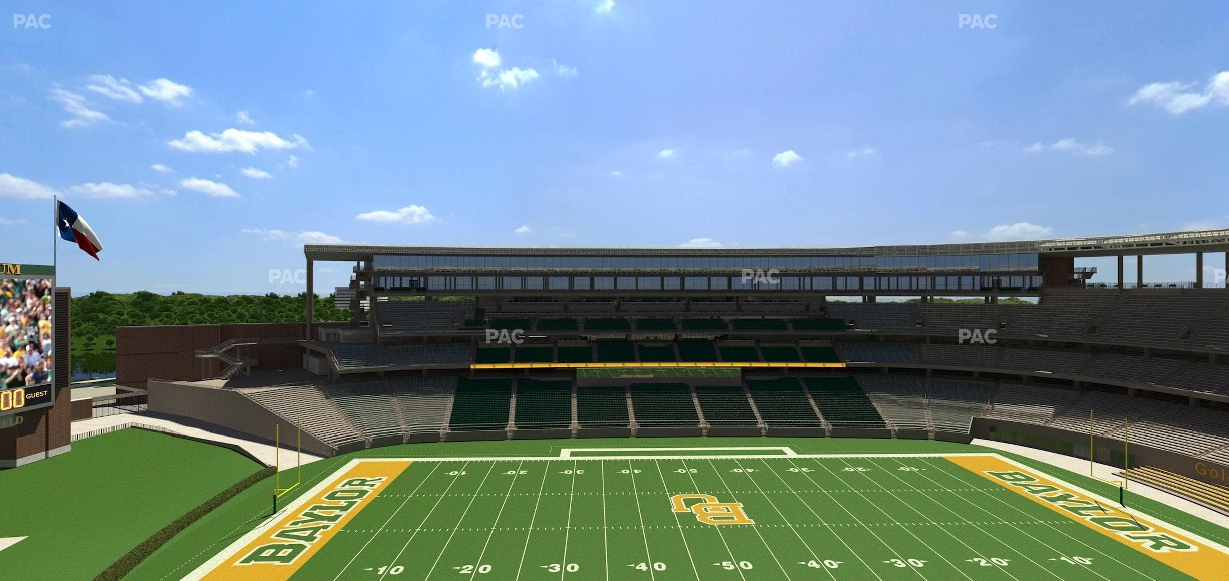 McLane Stadium - Section 325 Seat View