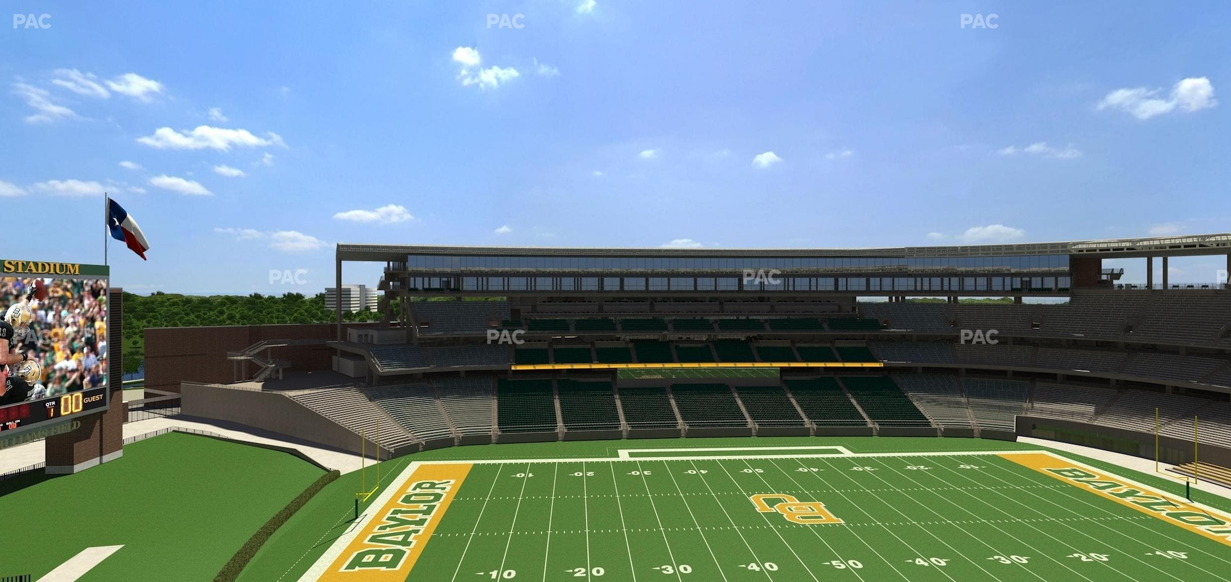McLane Stadium - Section 326 Seat View