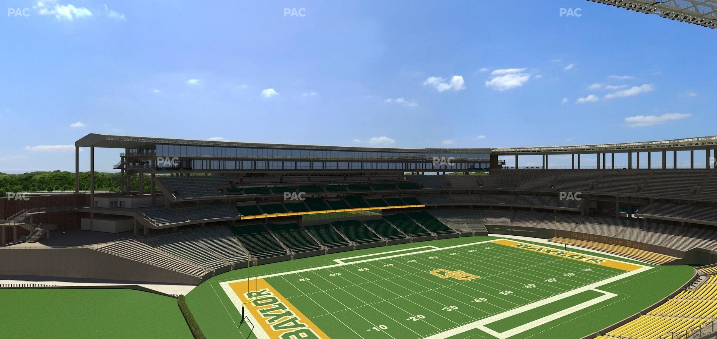 McLane Stadium - Section 329 Seat View