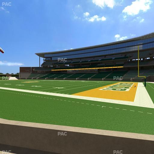 McLane Stadium - Section Baylor Line 2 Seat View