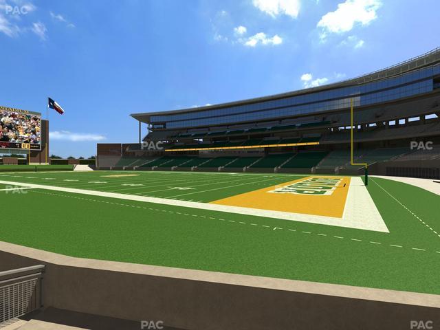 McLane Stadium - Section Baylor Line 2 Seat View