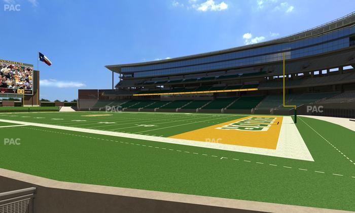McLane Stadium - Section Baylor Line 2 Seat View