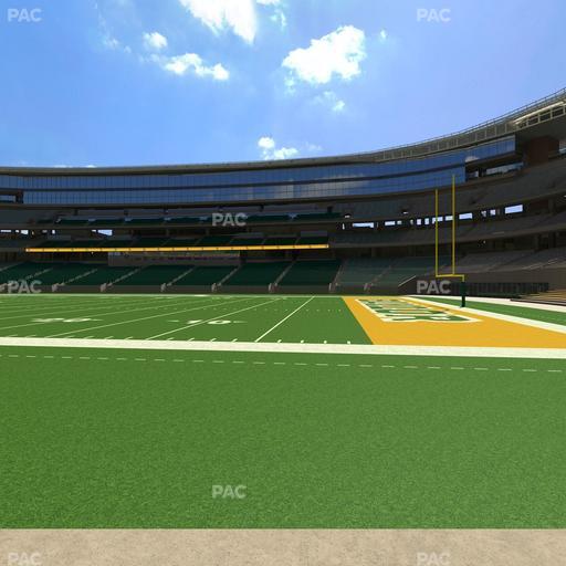 McLane Stadium - Section Baylor Line 3 Seat View