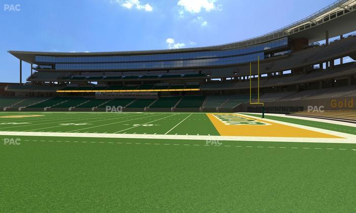 McLane Stadium - Section Baylor Line 3 Seat View