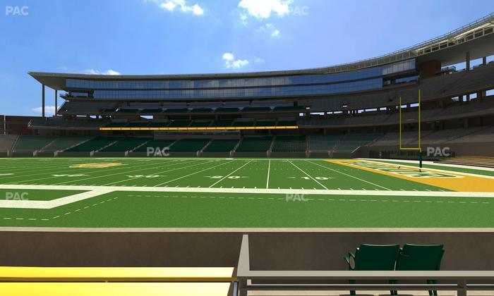 McLane Stadium - Section Baylor Line 4 Seat View