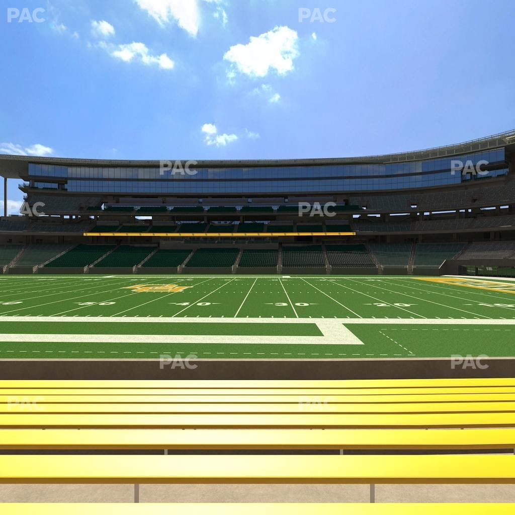 McLane Stadium - Section Baylor Line 5 Seat View