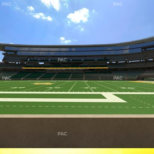 McLane Stadium - Section Baylor Line 5 Seat View