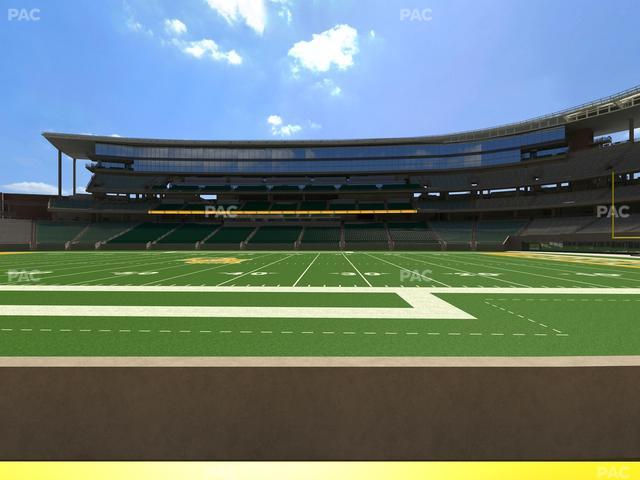 McLane Stadium - Section Baylor Line 5 Seat View