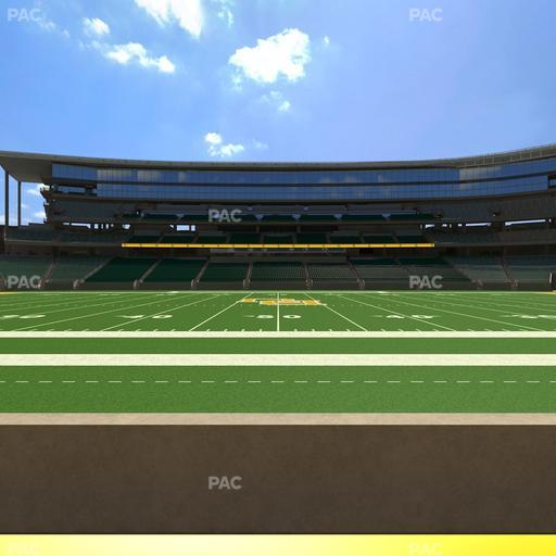 McLane Stadium - Section Baylor Line 6 Seat View