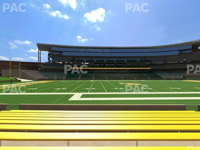 McLane Stadium - Section Baylor Line 7 Seat View