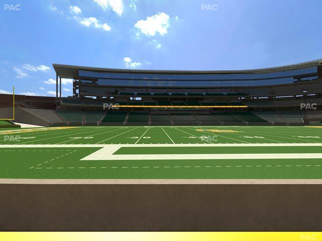 McLane Stadium - Section Baylor Line 7 Seat View